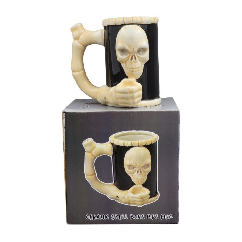 Fashioncraft Skull Bone Novelty Mug for Fun Drinkware