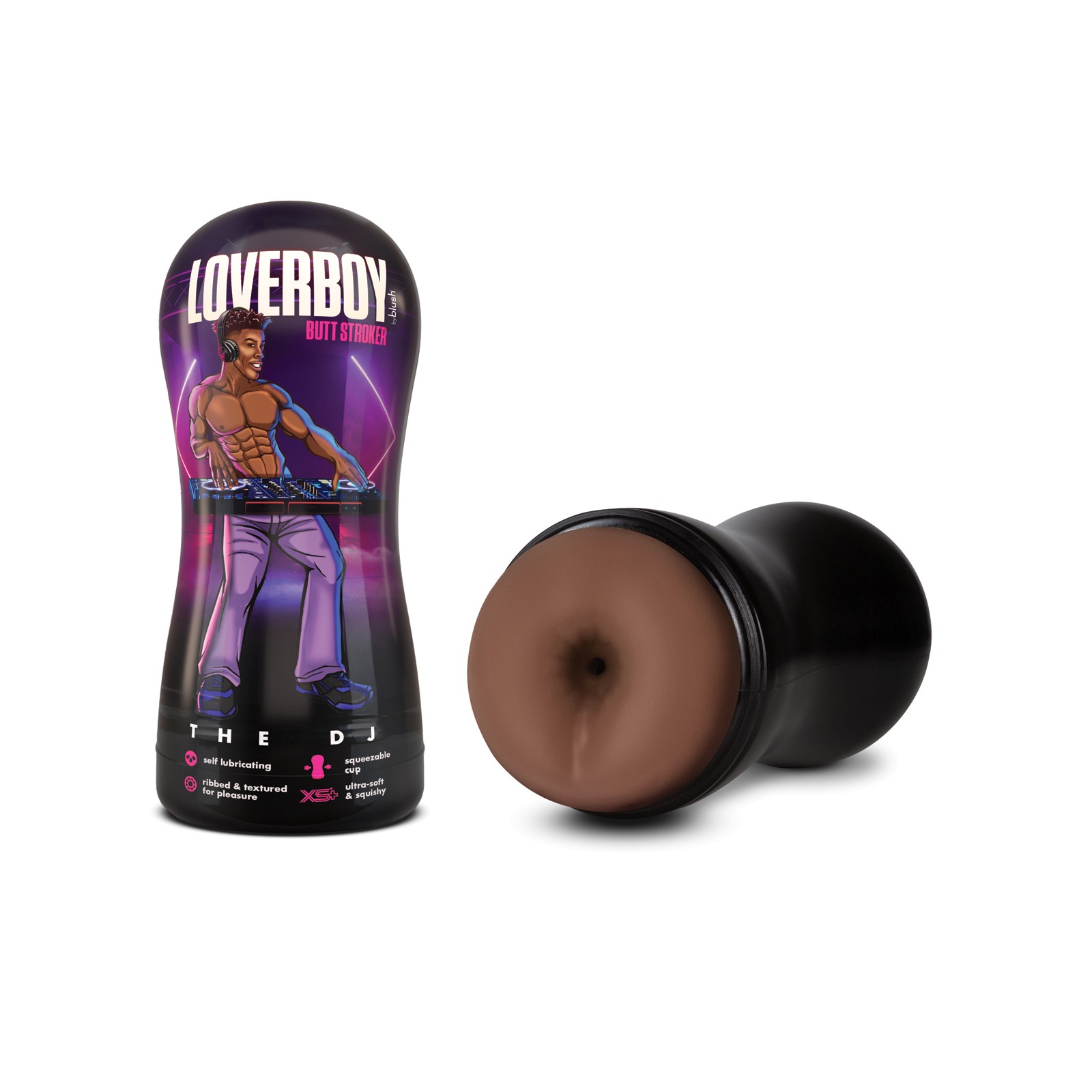 Blush Coverboy The DJ - Self-Lubricating Pocket Stroker