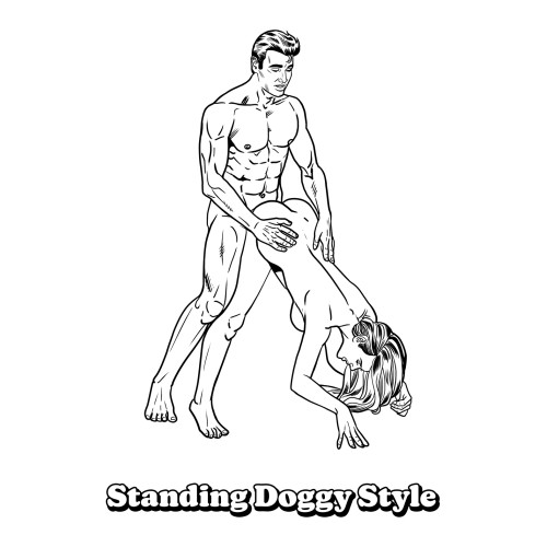 The Sexiest Sex Positions Coloring Book