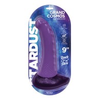 Dildo Stardust Grand Cosmos de 7" - Púrpura