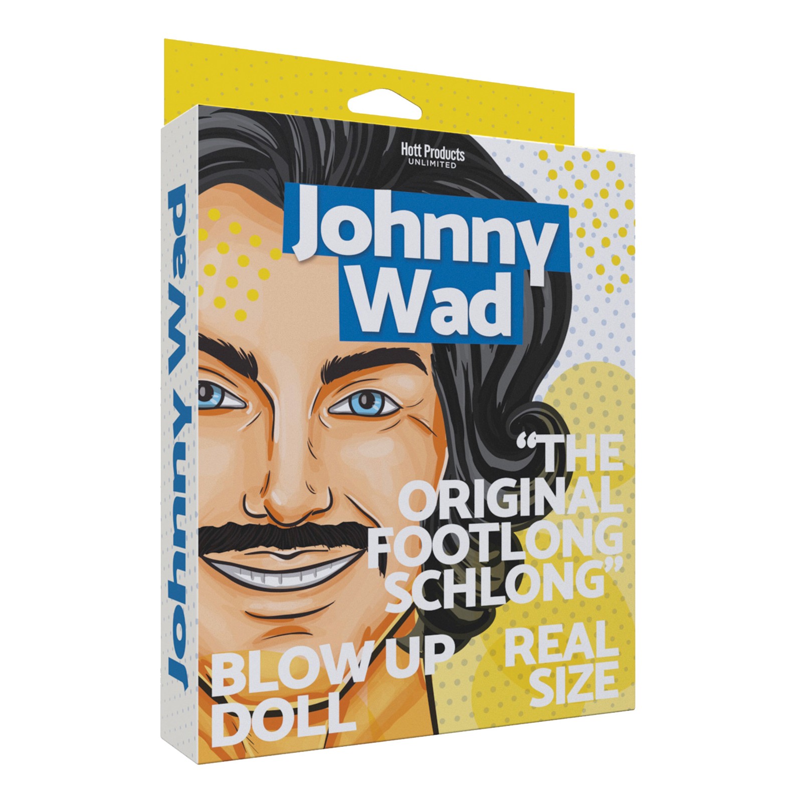 Muñeco Inflable de Gran Pene Johnny Wad para Diversión