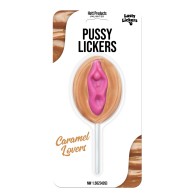 Lusty Lickers Caramel Pussy Pop Delight