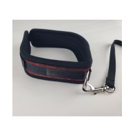 Spartacus Collar & Leash Neoprene Red