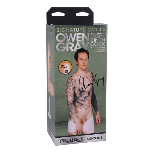 Signature Cocks 8 inch Silicone Cock Owen Grey