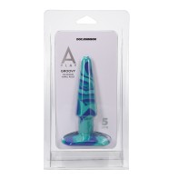 A Play Groovy Silicone Anal Plug Ocean