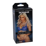 Skye Blue ULTRASKYN Stroker for Realistic Pleasure