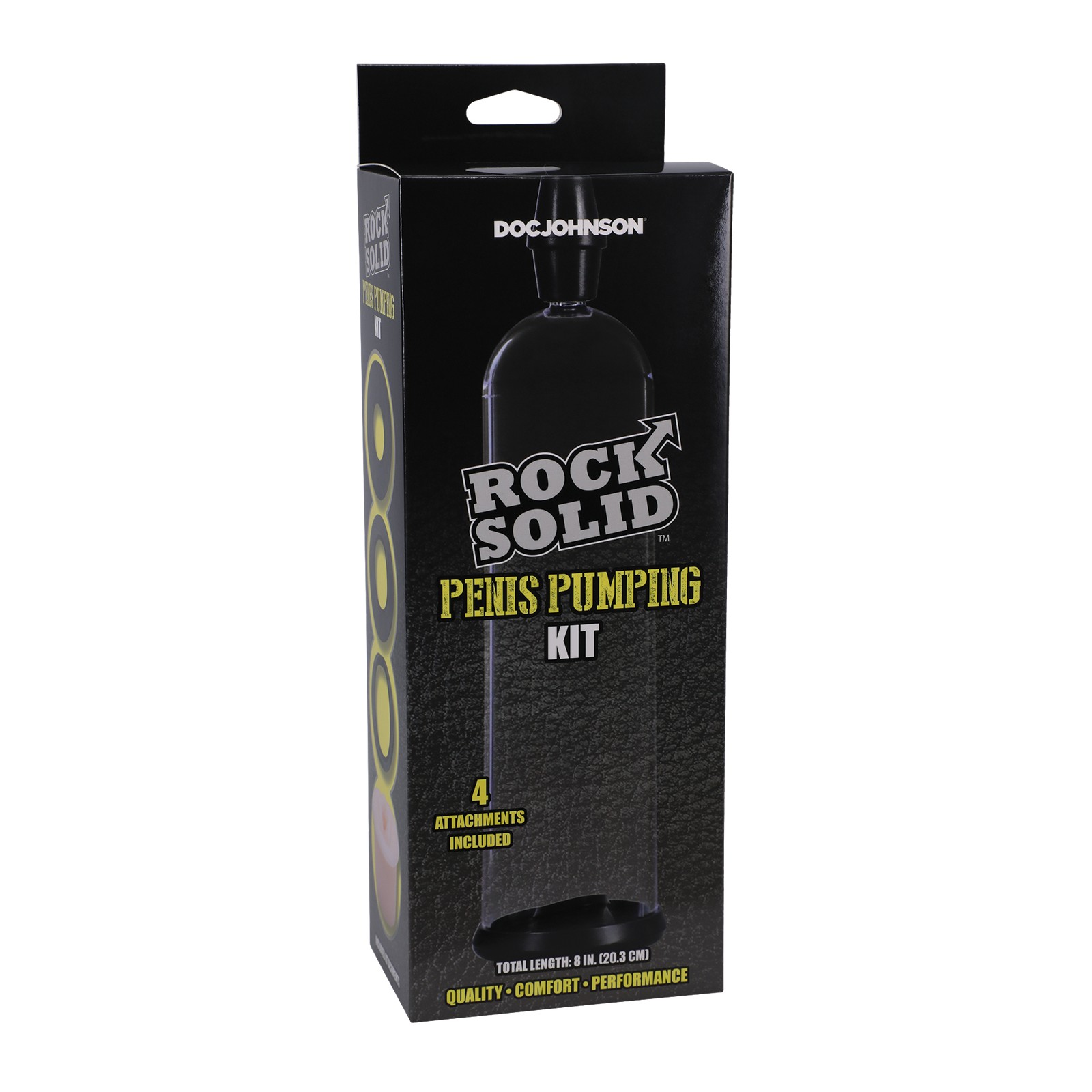 Rock Solid Manual Penis Pumping Kit for Enhanced Erections