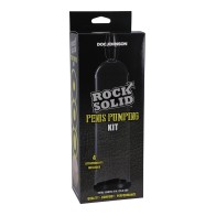 Kit de Bombeo Manual de Pene Rock Solid para Erecciones Mejoradas