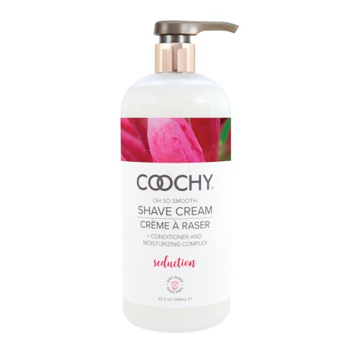 COOCHY Seduction Shave Cream Honeysuckle Citrus 12.5 oz