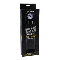 Bomba de Penis Rock Solid Boost It con Manómetro