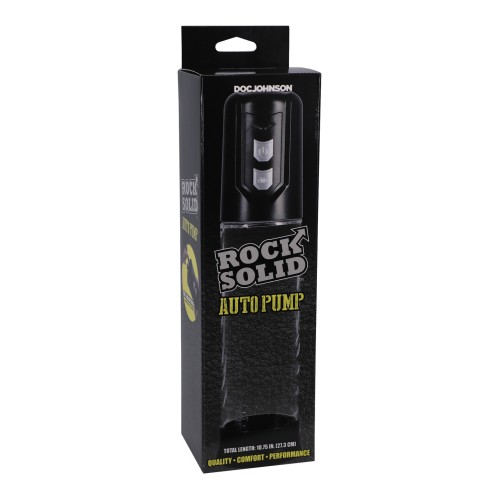 Bomba de Pene Automática Rock Solid para Erecciones Mejoradas