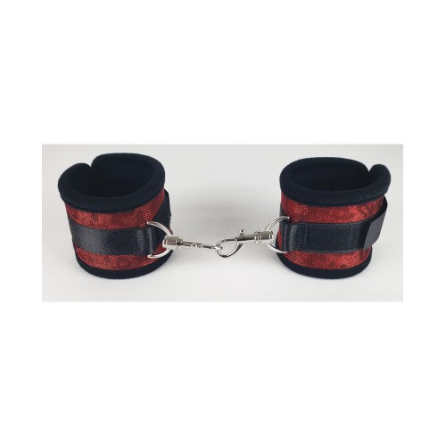 Spartacus Wrist Restraints Neoprene Red