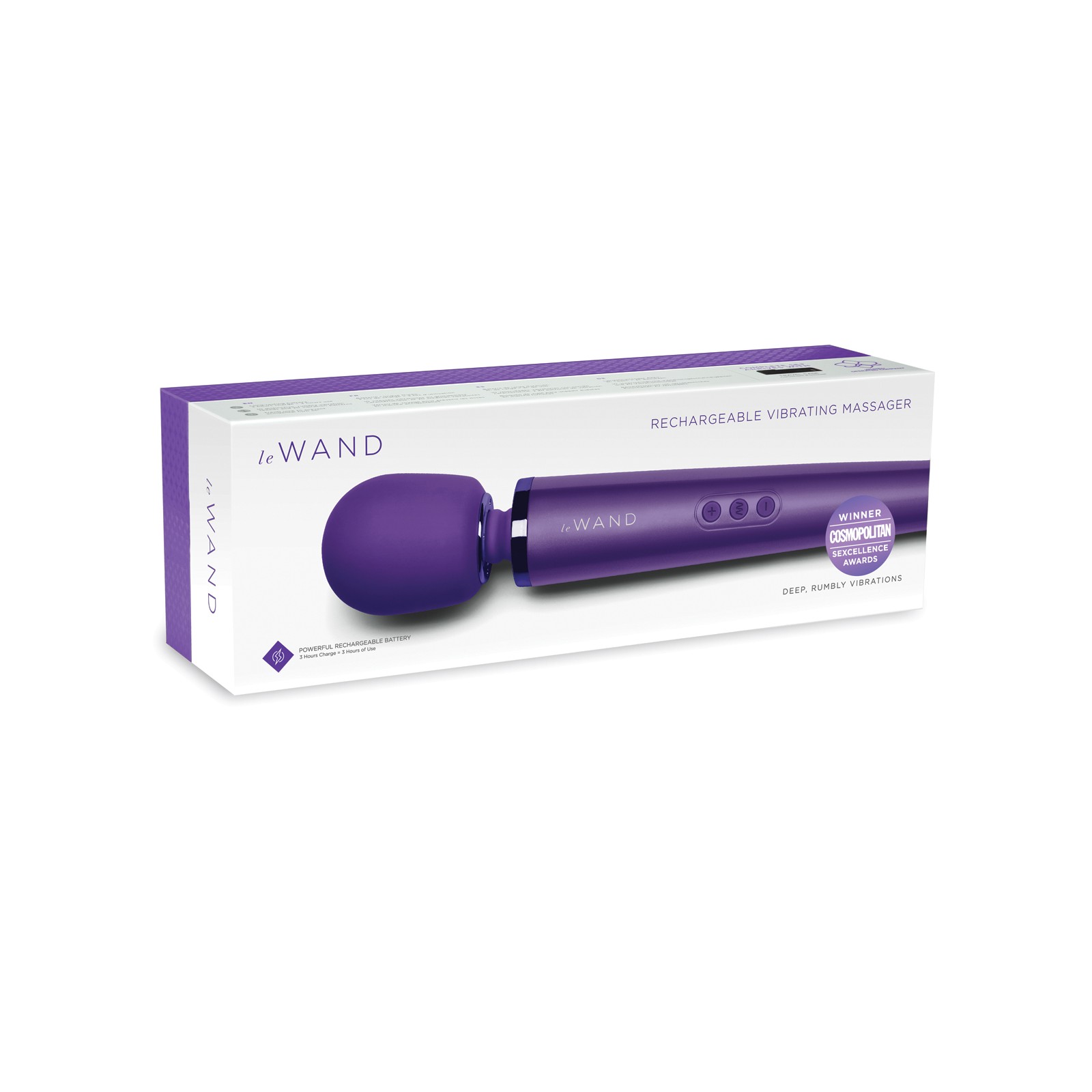 Le Wand Rechargeable Massager Purple