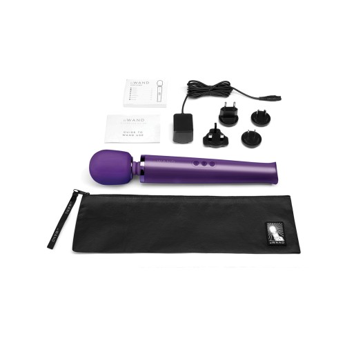 Le Wand Rechargeable Massager Purple