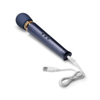 Le Wand Petite Vibrating Massager Navy Rechargeable