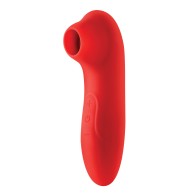 Luv Inc. Pulsing Clitoral Stimulator Red