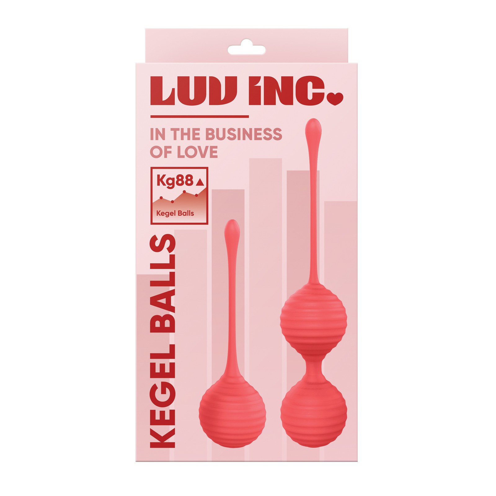 Set de Bolas Kegel de Silicona Luv Inc. para Fortalecimiento Pélvico