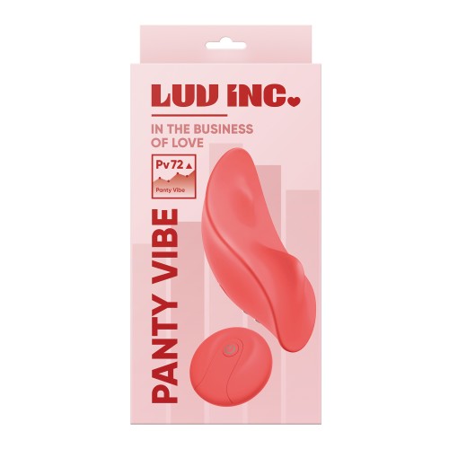 Luv Inc. Panty Vibe Coral