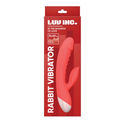 Luv Inc Rabbit Vibrator Coral