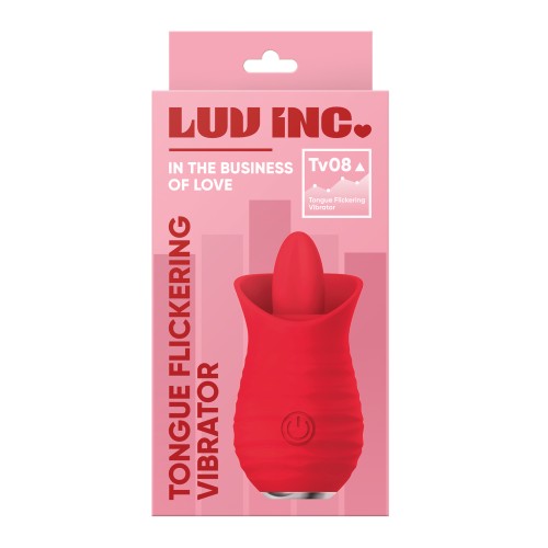 Luv Inc. Tongue Flickering Vibrator - Waterproof Pleasure