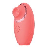 Luv Inc. Triple Action Clitoral Vibrator Coral