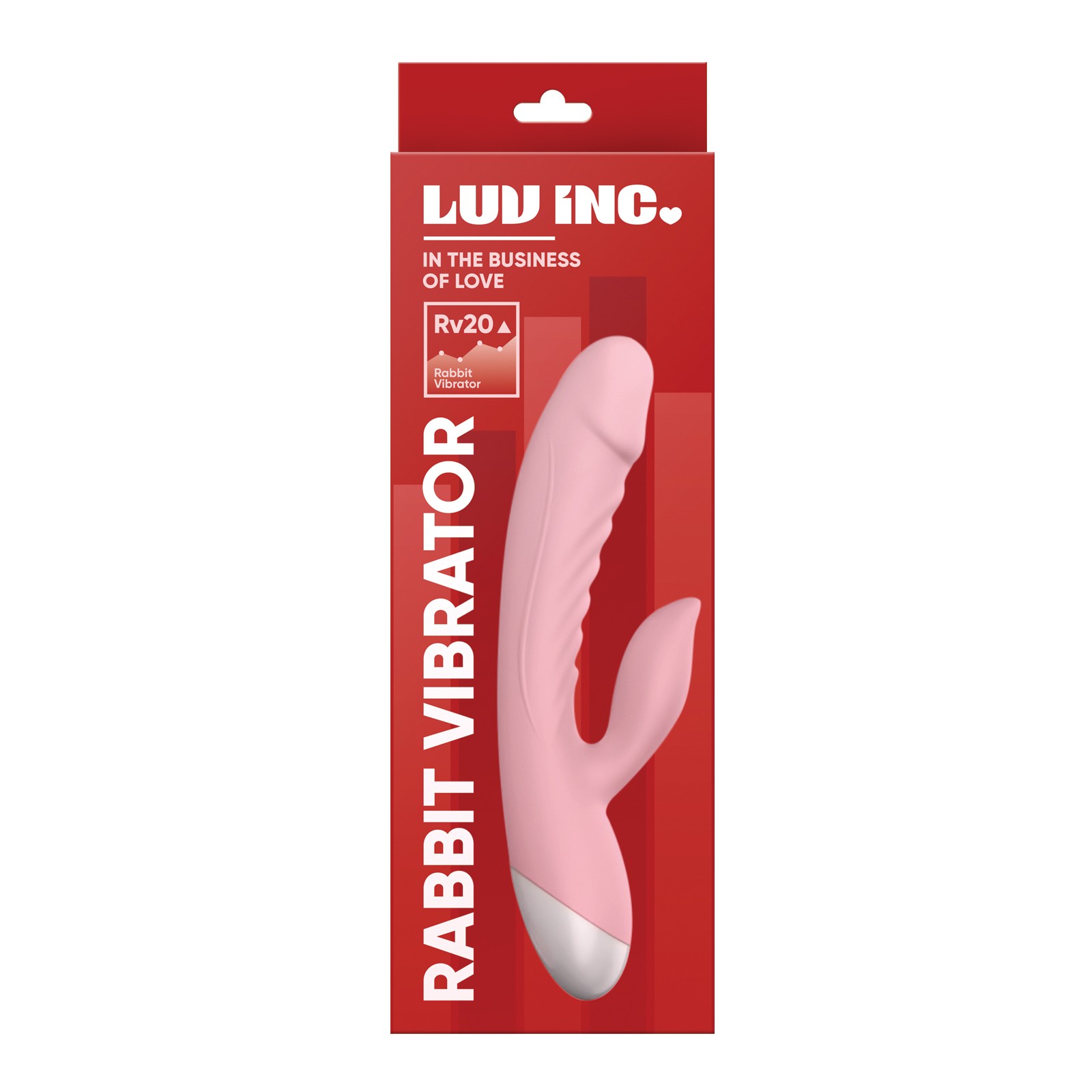 Luv Inc. Rabbit Vibrator - Pink