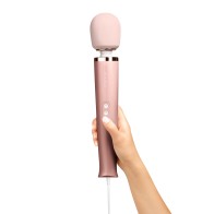 Masajeador Vibrante Le Wand Plug-In Oro Rosa