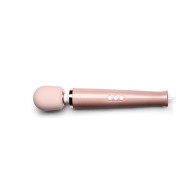 Masajeador Vibrante Le Wand Plug-In Oro Rosa