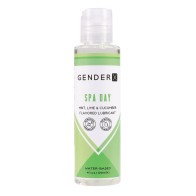 Gender X Flavored Spa Day Lube - Water Based