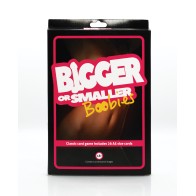 Play Wiv Me Bigger or Smaller Boobs Card Game