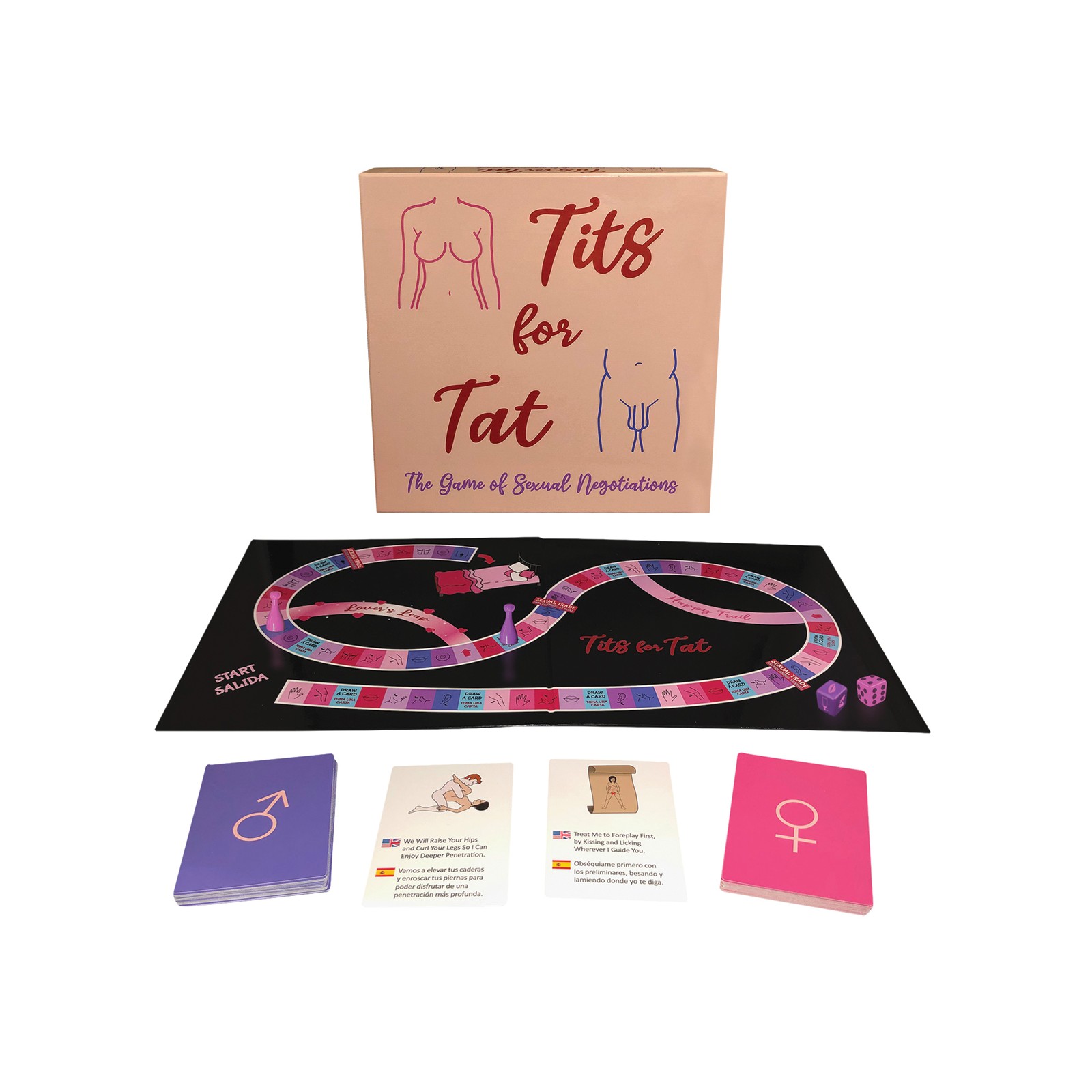 Tits For Tat Board Game for Couples