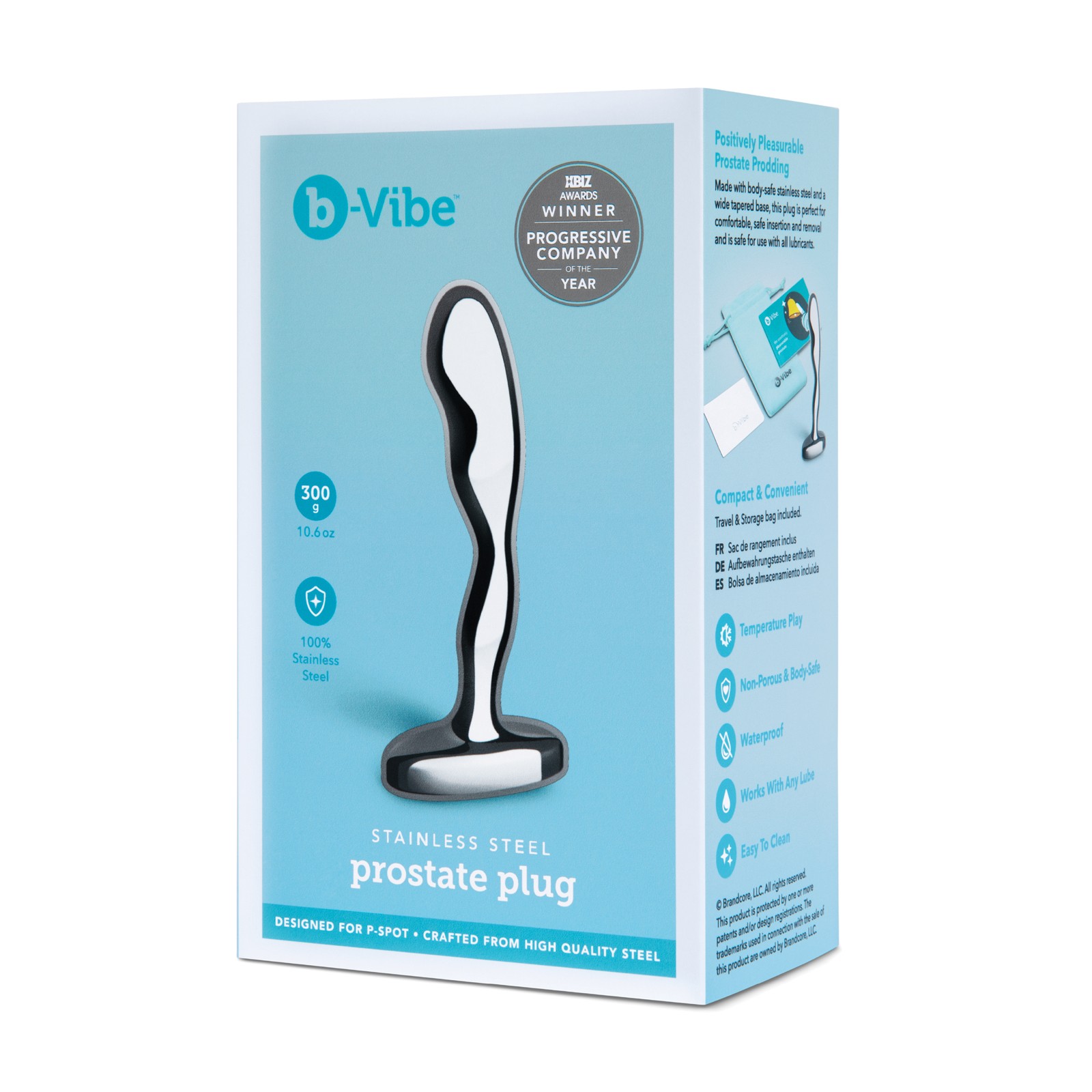 Stainless Steel Prostate Plug