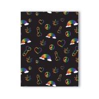 Rainbow Penis Greeting Card