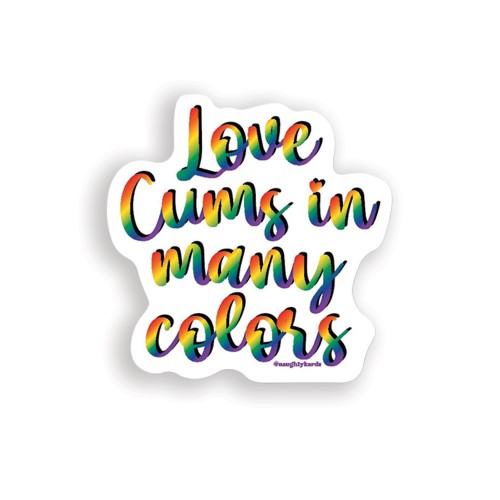 Love Cums Naughty Stickers Pack