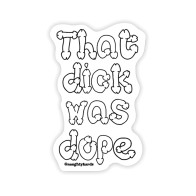 Sticker Travieso Dope Dick Pack de 3