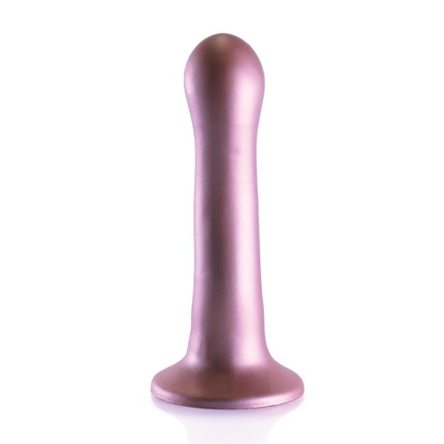 Shots Ouch 7" Curvy G-Spot Dildo Rose Gold