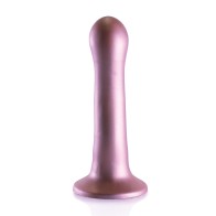 Shots Ouch 7" Curvy G-Spot Dildo Rose Gold