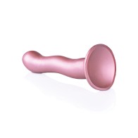 Shots Ouch 7" Curvy G-Spot Dildo Rose Gold