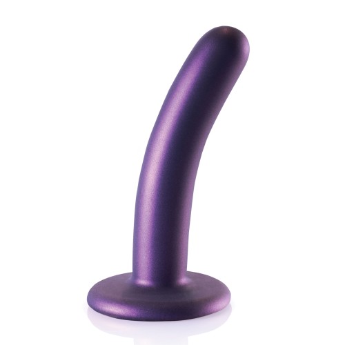 Shots Ouch 5 Inch Smooth G-Spot Dildo Metallic Purple