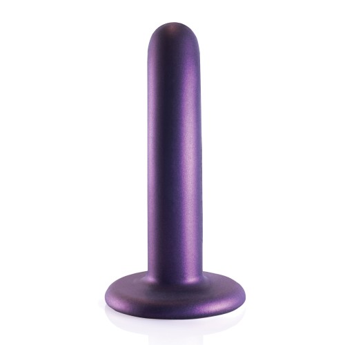 Shots Ouch Dildo Suave 5" Punto G Morado Metálico