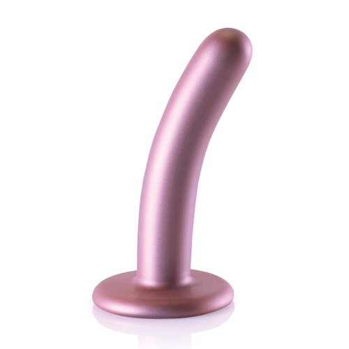 Shots Ouch 5 Inch Smooth G-Spot Dildo Rose Gold - Pleasure Awaits