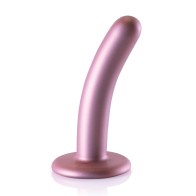 Shots Ouch 5 Inch Smooth G-Spot Dildo Rose Gold - Pleasure Awaits