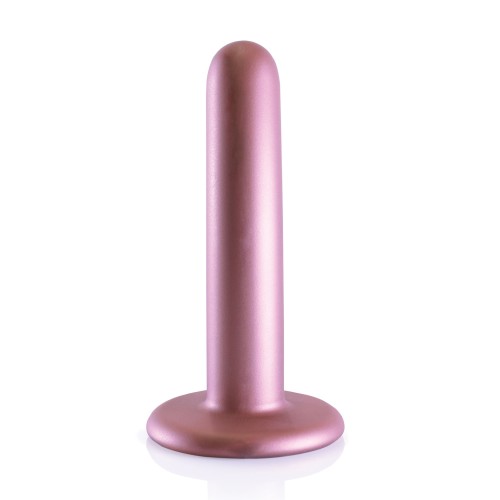 Shots Ouch 5 Inch Smooth G-Spot Dildo Rose Gold - Pleasure Awaits