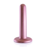 Shots Ouch 5 Inch Smooth G-Spot Dildo Rose Gold - Pleasure Awaits