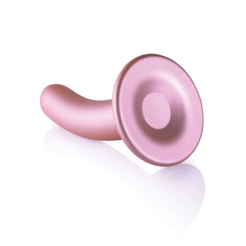 Shots Ouch 5 Inch Smooth G-Spot Dildo Rose Gold - Pleasure Awaits