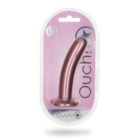 Ouch Smooth G-Spot Dildo in Rose Gold