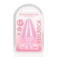 Plug Anal RealRock Crystal Clear