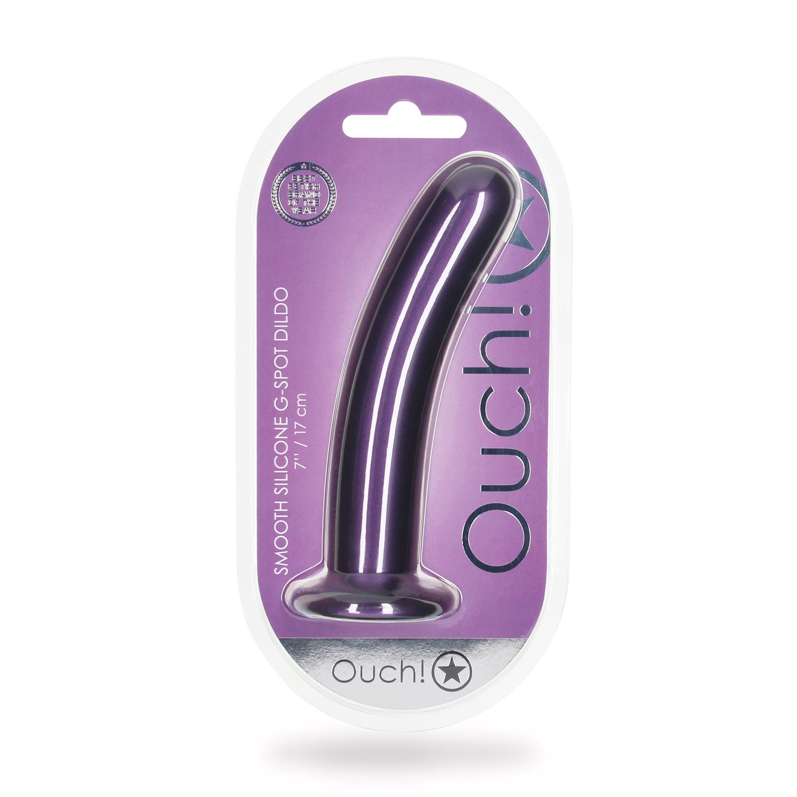 Shots Ouch 7-Inch Smooth G-Spot Dildo