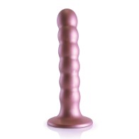 Shots Ouch 5 Beaded G Spot Dildo Rose Gold