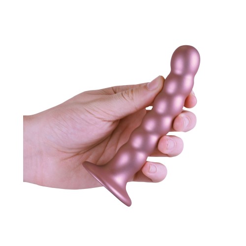 Shots Ouch 5 Beaded G Spot Dildo Rose Gold